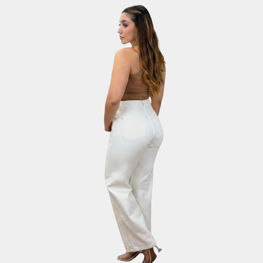 Pantalón Bordado
